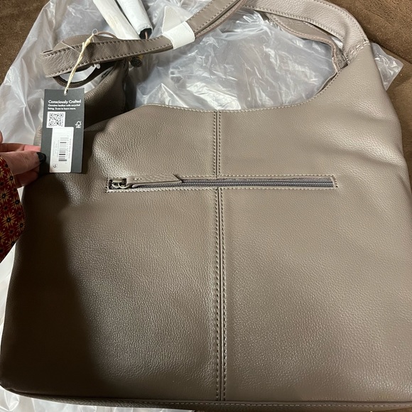 NWT The Sak Leather Hobo Bag (Mushroom color) - Picture 6 of 12